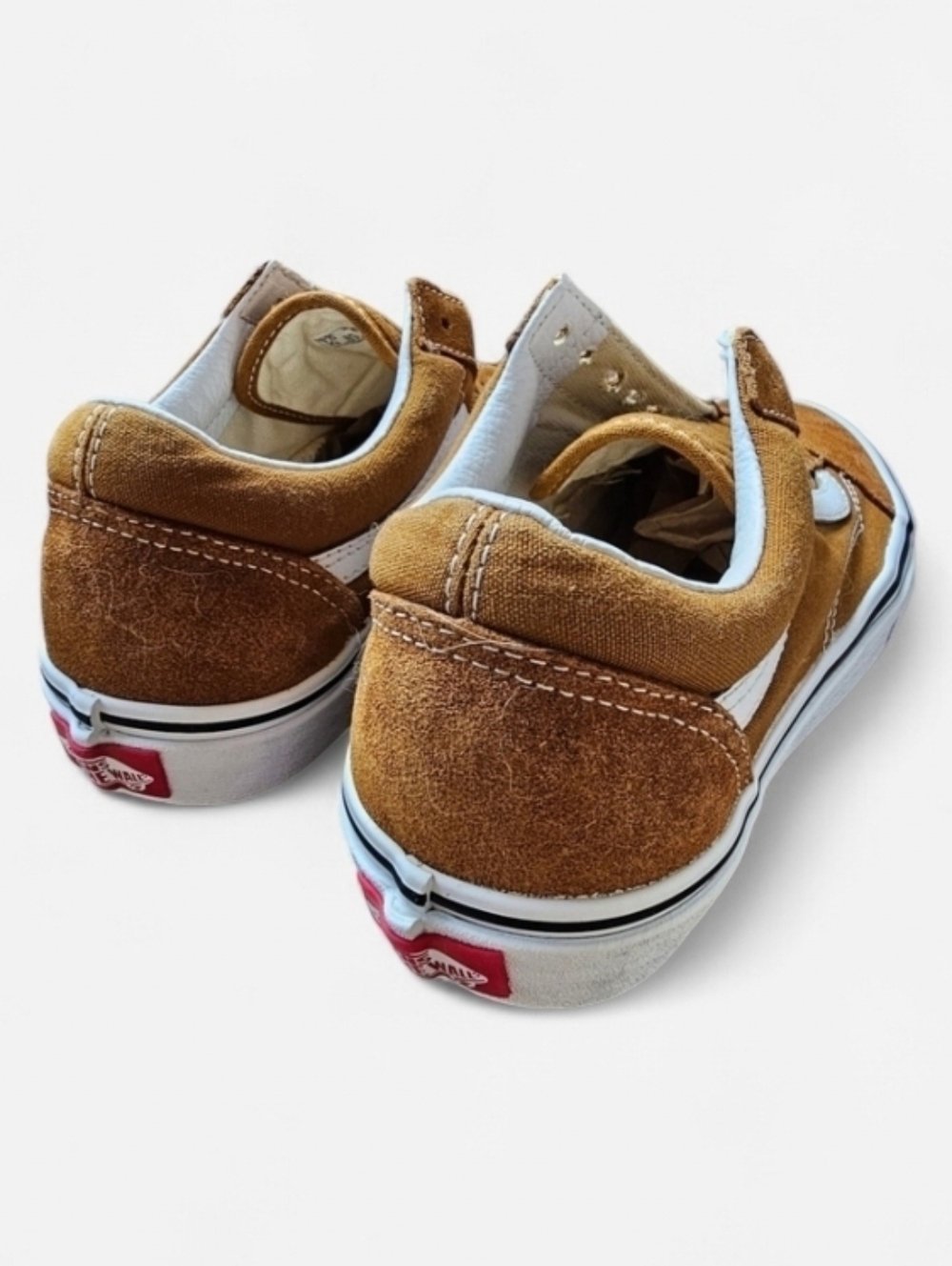 Vans Old Skool Suede Canvas Sneakers | US Men 7 / US Women 8.5 - Picture 6 of 13